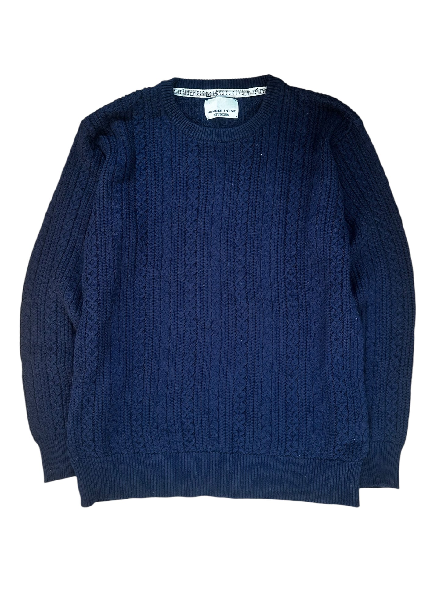 Number (N)ine Cable Knit (M)