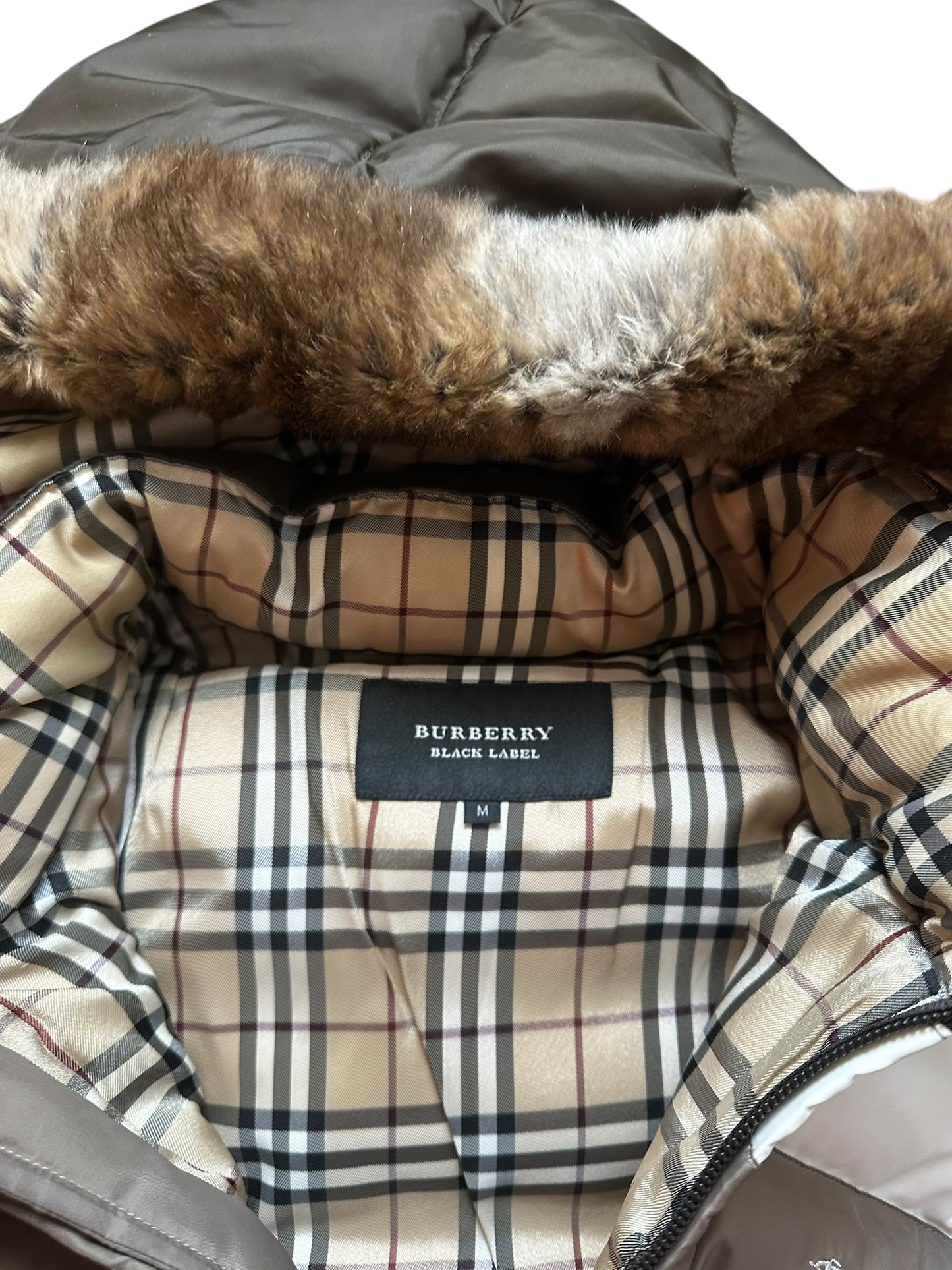 Burberry Fur Jacket (S)