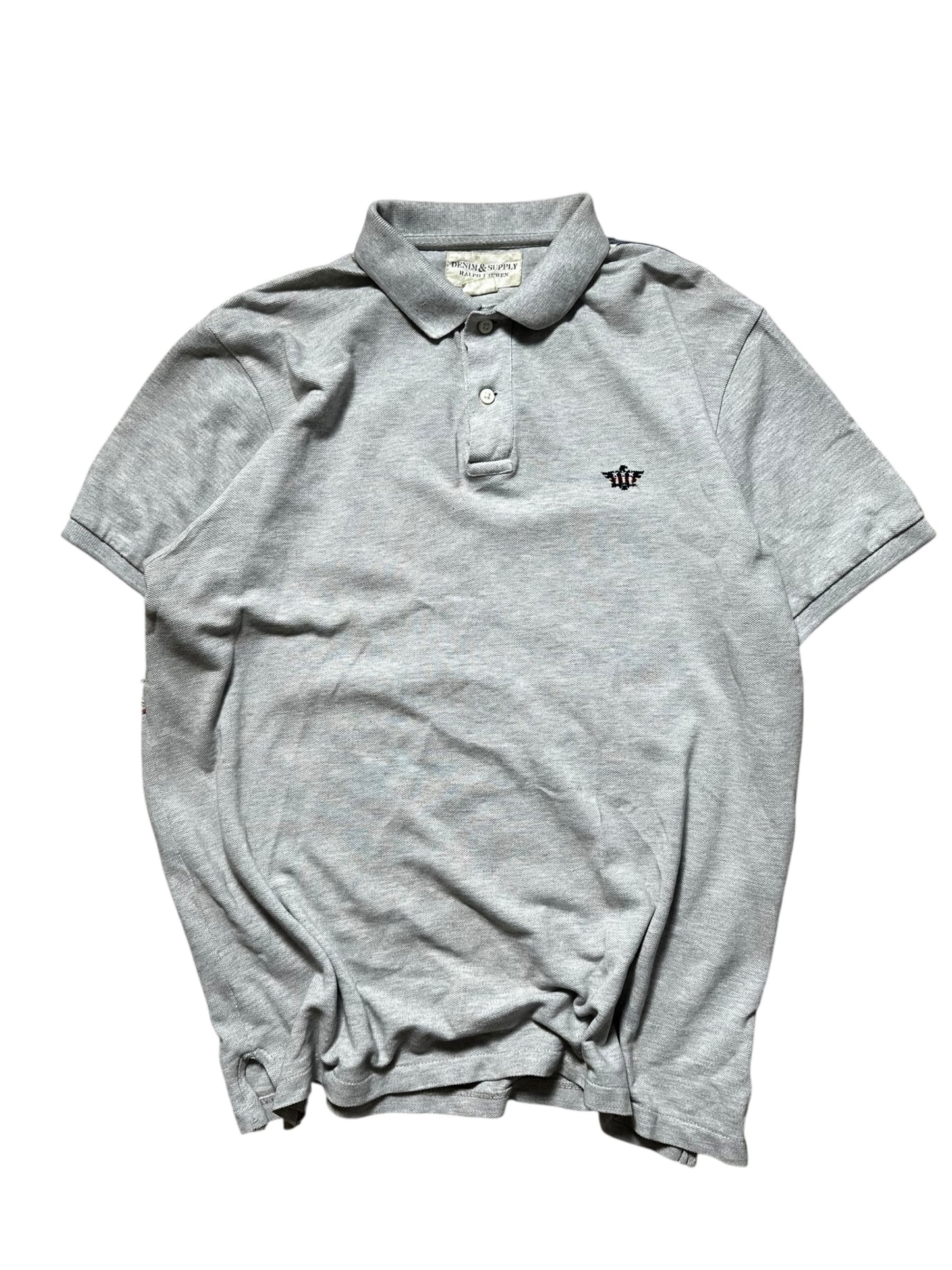 Ralph Lauren Denim And Supply Distressed USA Flag Polo (M)