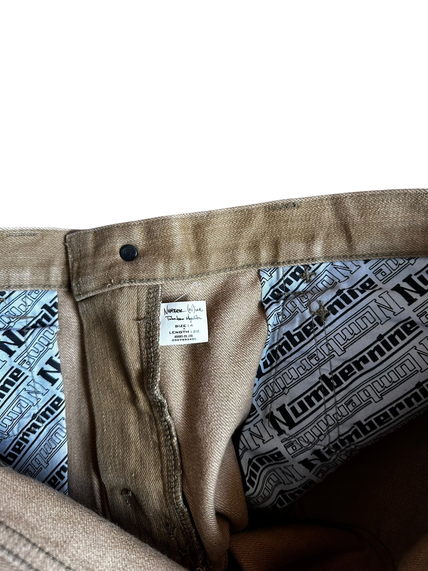 Number (N)ine FW05 Ortega Jeans (M)
