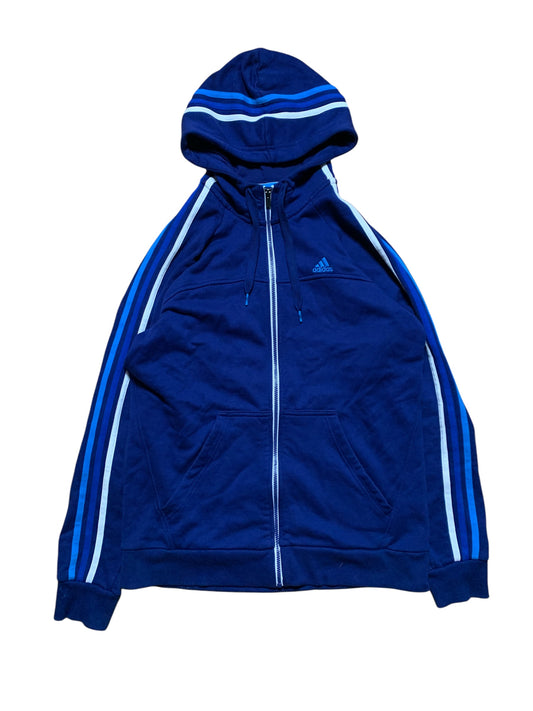 Adidas performance essentials zip up hoodie (L)
