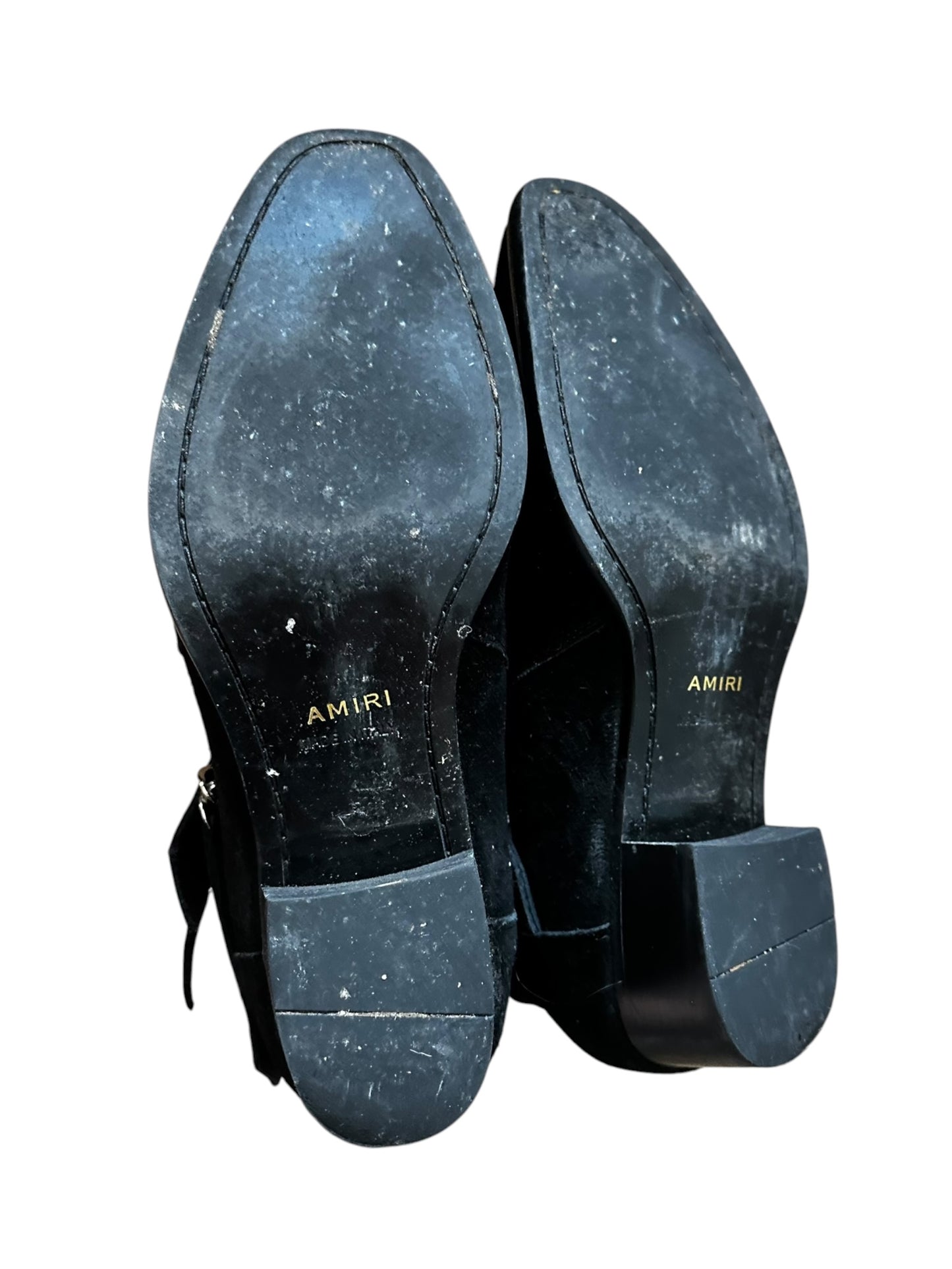 Amiri Bandana Buckle Boots (8)