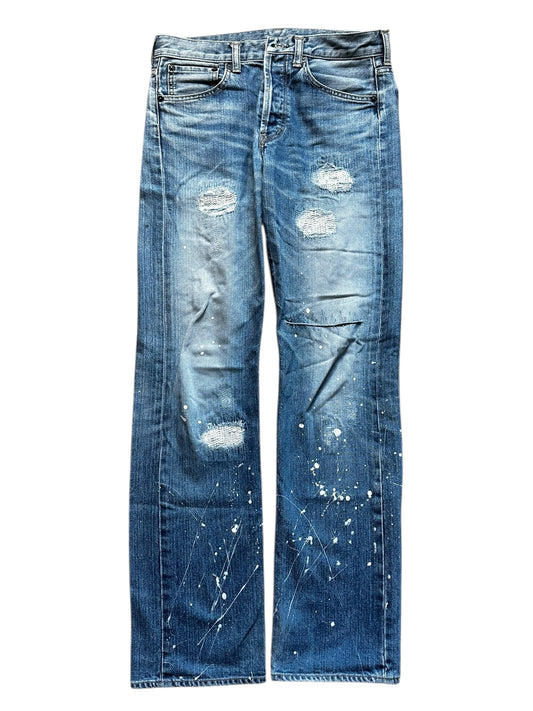 Takeo Kikuchi Paint Splatter Jeans (M)