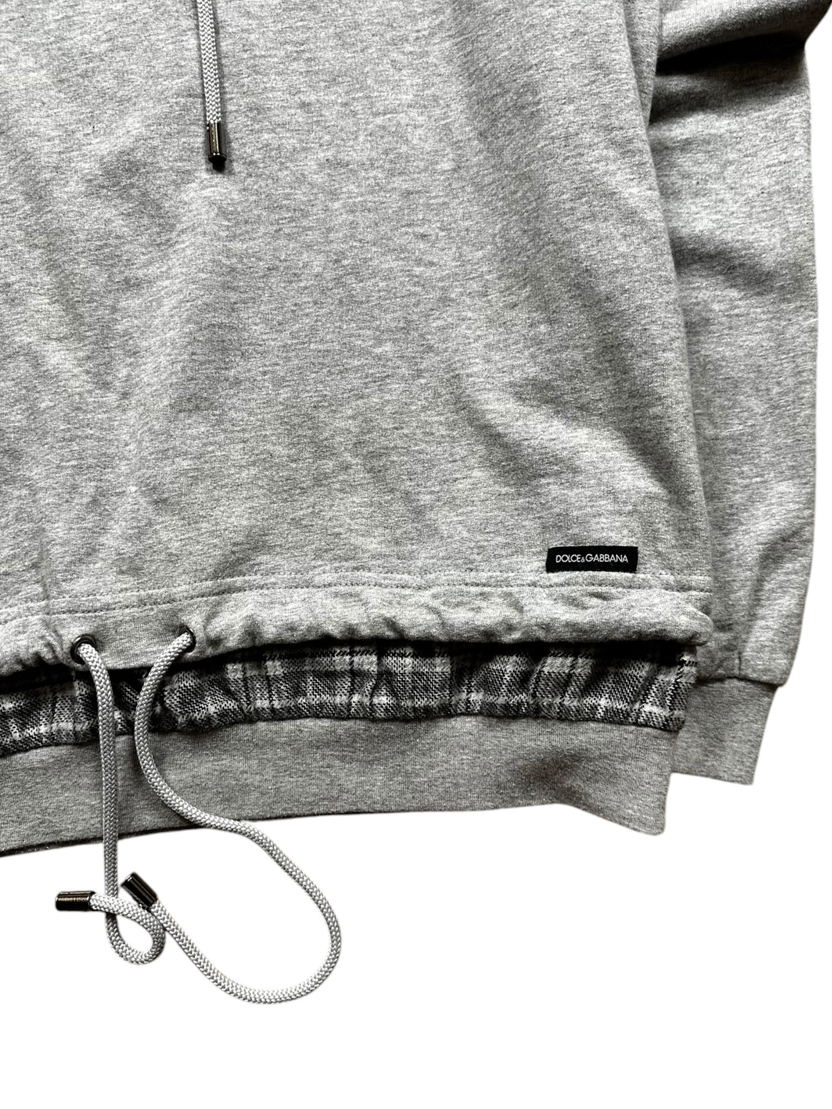 Dolce & Gabbana Plaid Hoodie (M)