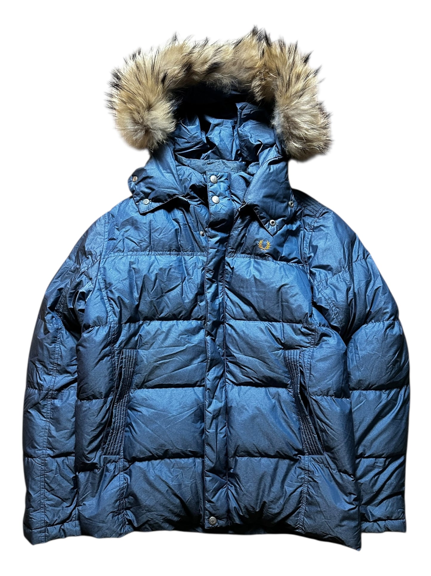 Fred Perry Fur Trim Puffer (L)