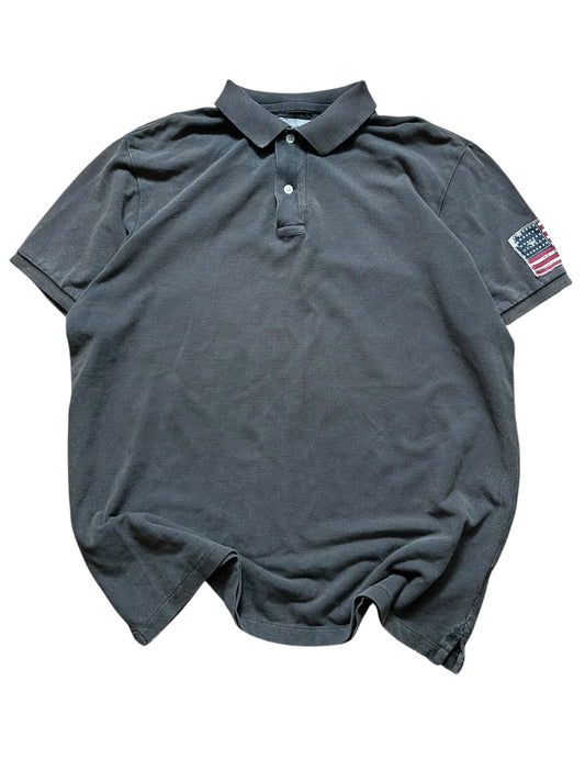 Ralph Lauren Denim And Supply Flag Polo T-Shirt (XL)