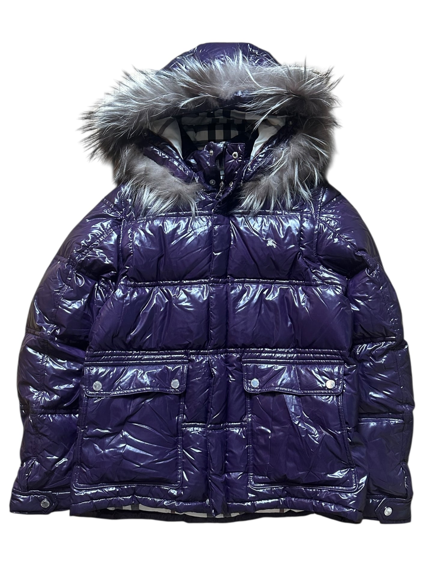 Burberry Fur Puffer Jacket (S)