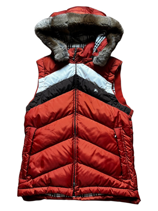 Burberry Fur Gilet (S)