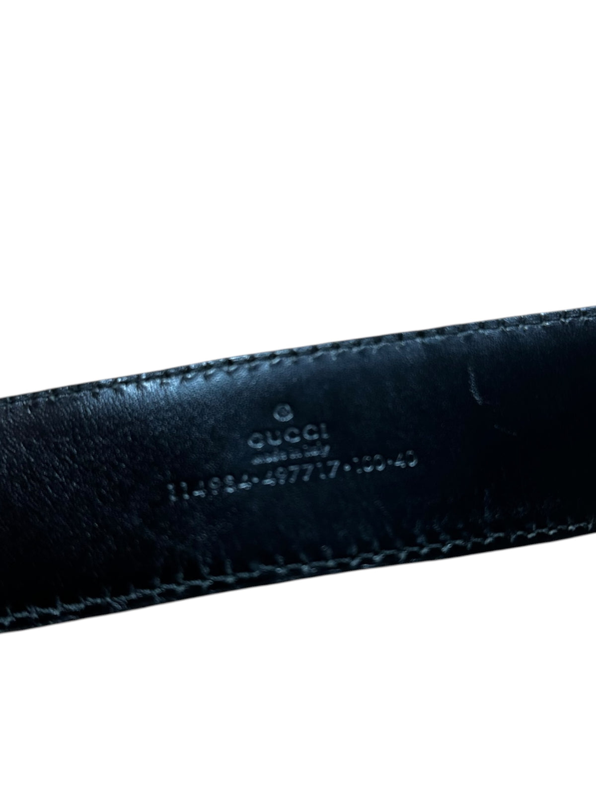 Gucci Monogram Buckle Belt