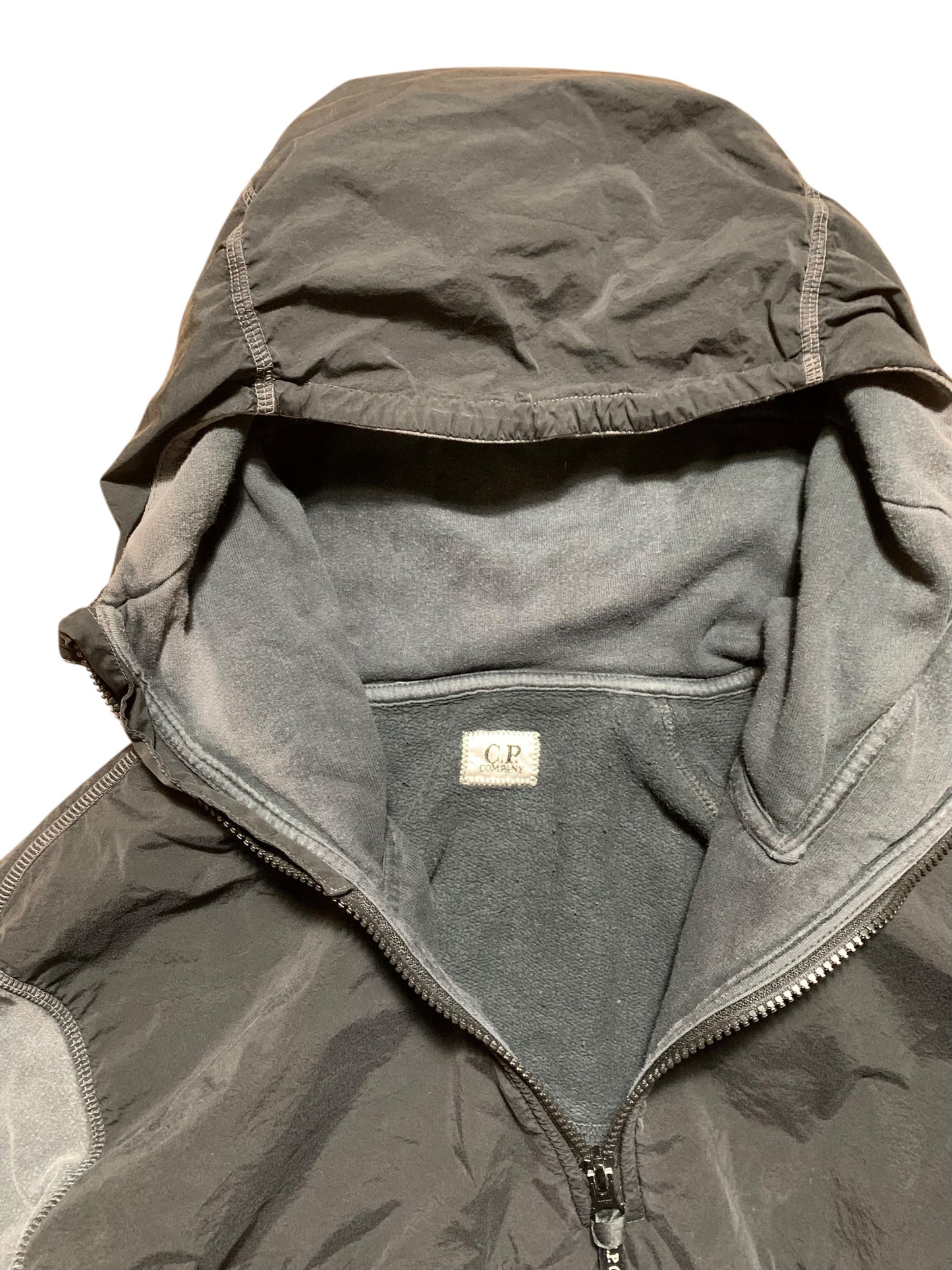 CP Company quarter zip hoodie (L)