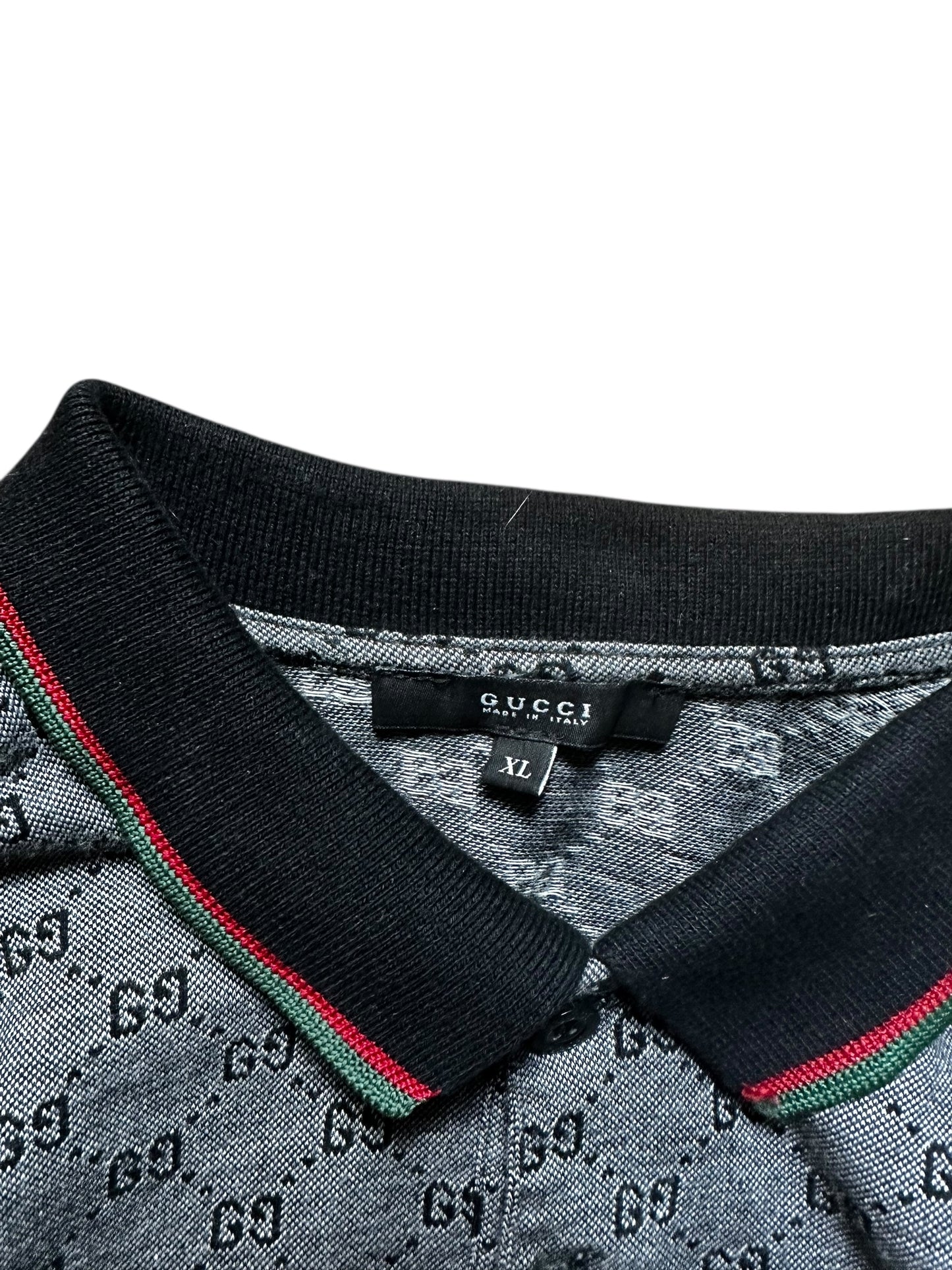 Gucci Monogram Polo Shirt (L)