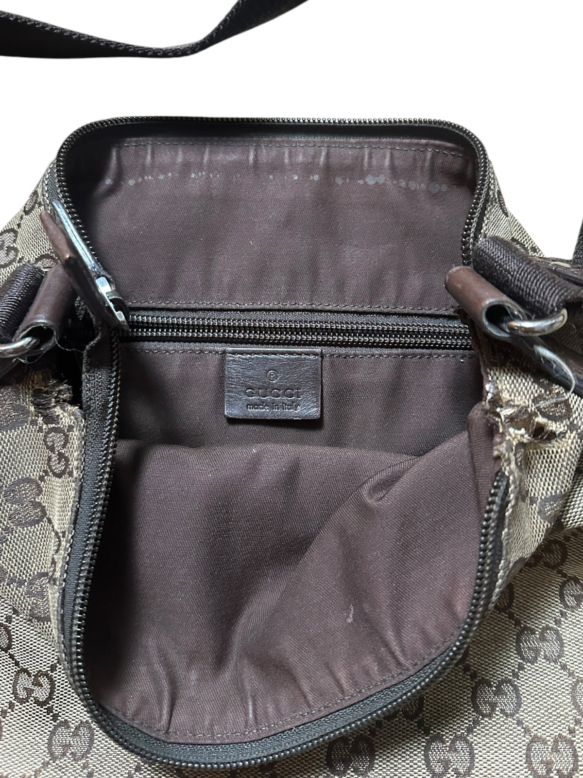 Gucci Monogram Side Bag
