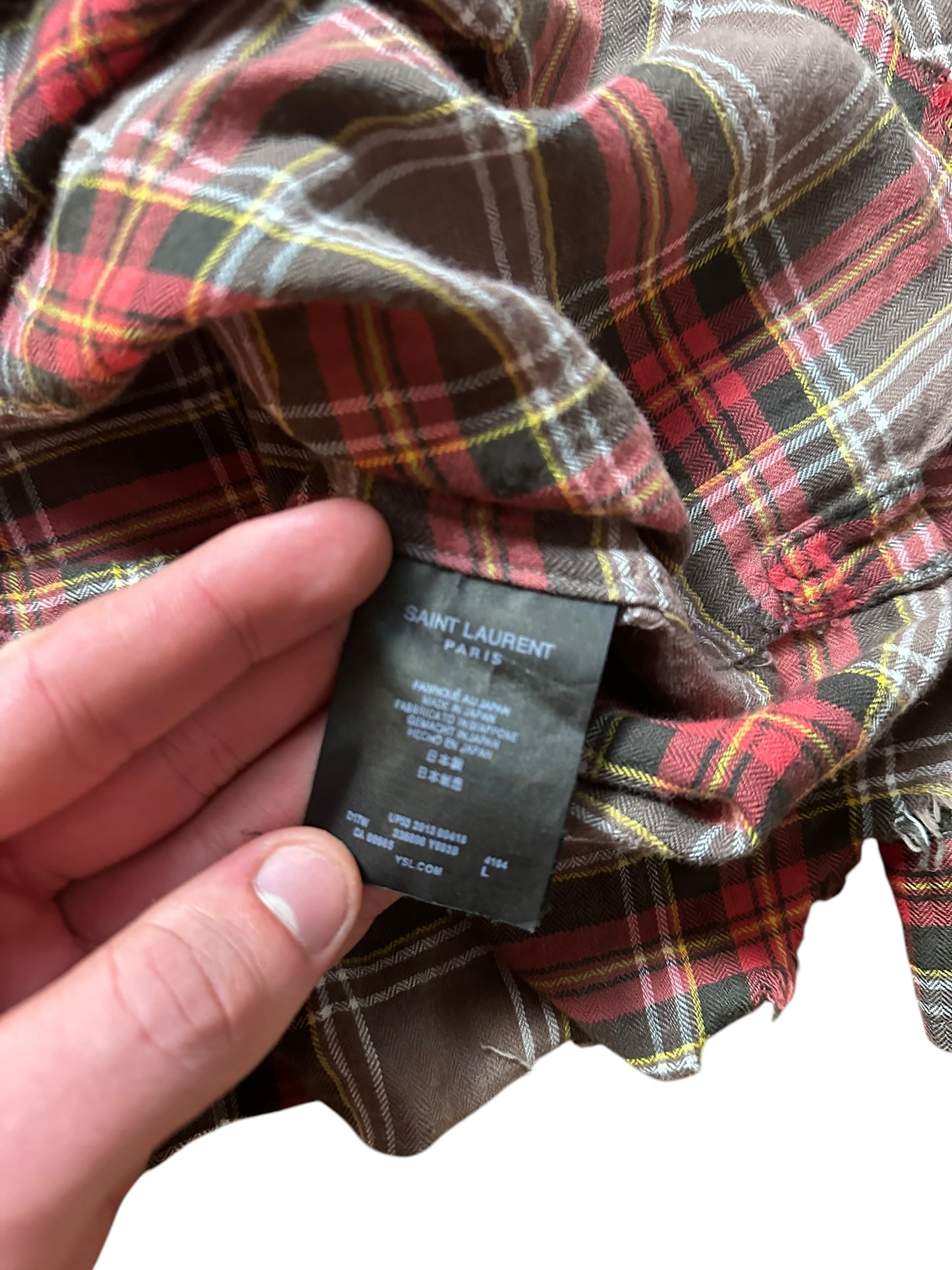Saint Laurent Paris Flannel (L)