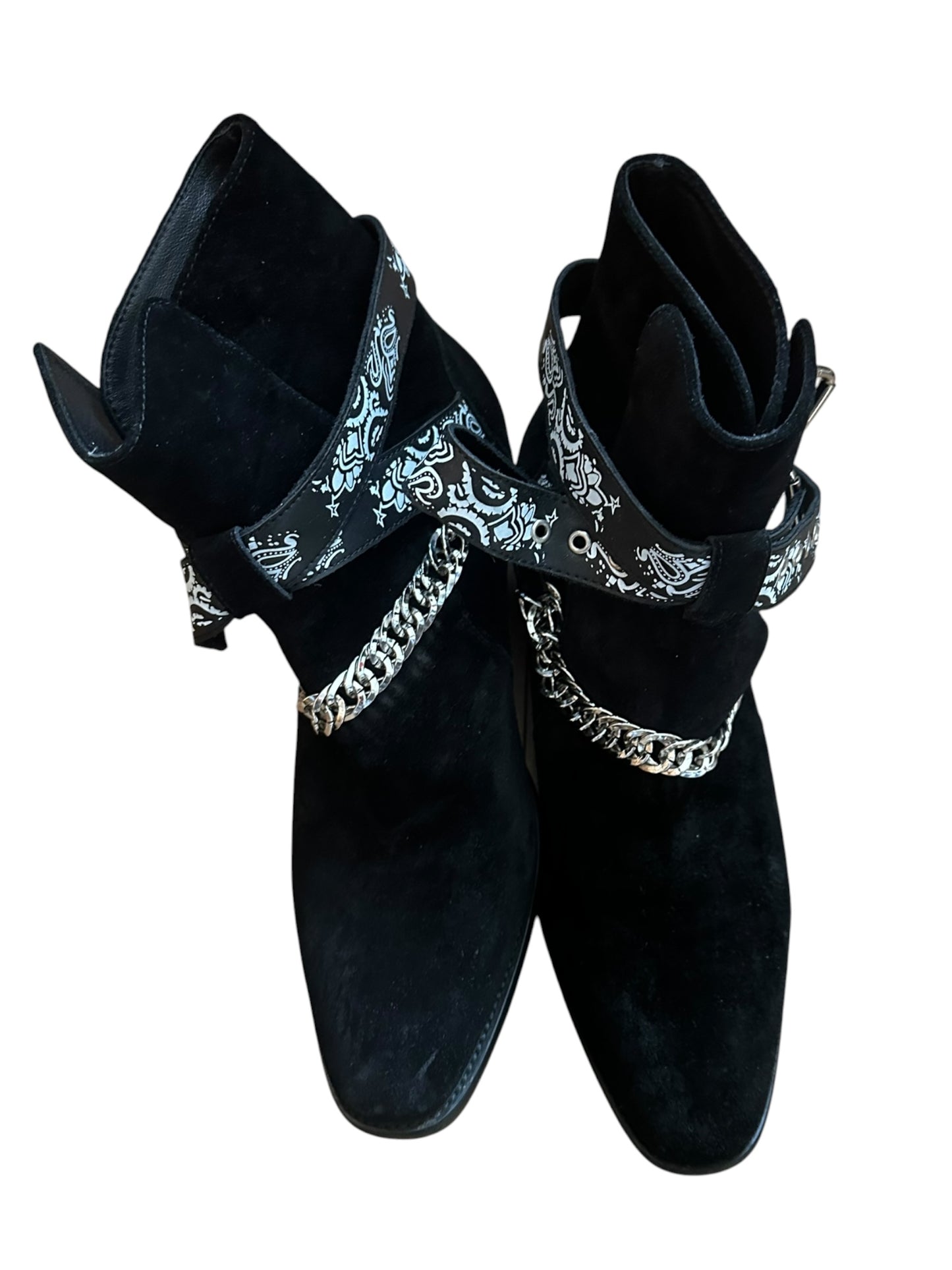 Amiri Bandana Buckle Boots (8)