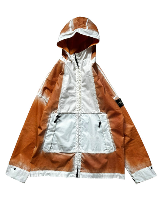 Stone Island Hand Sprayed Mussola Gommata Jacket (M)