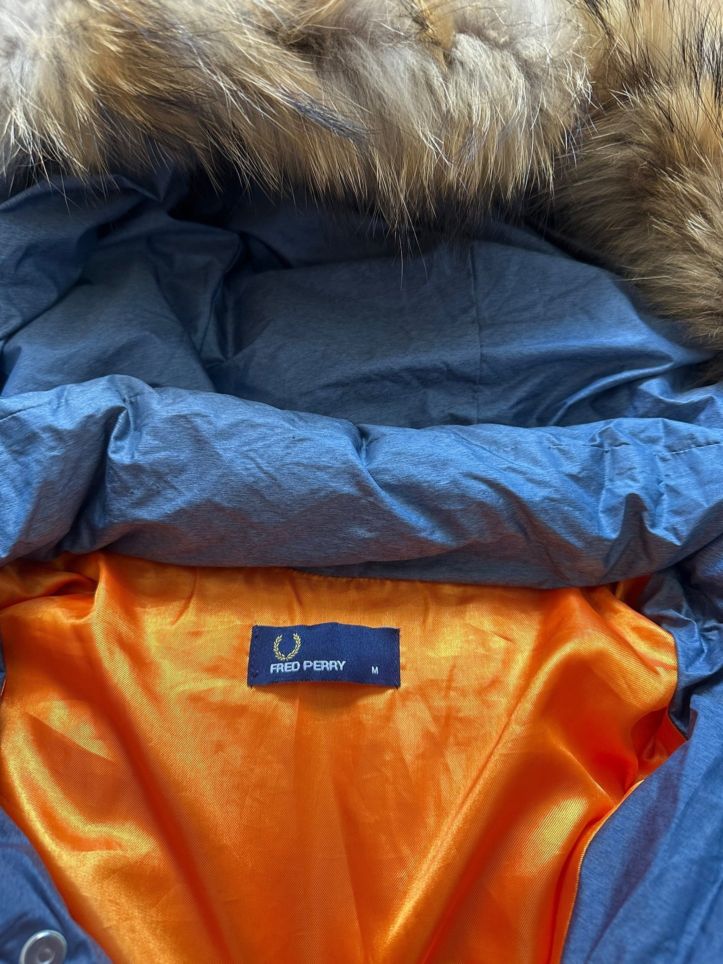 Fred Perry Fur Jacket (S)