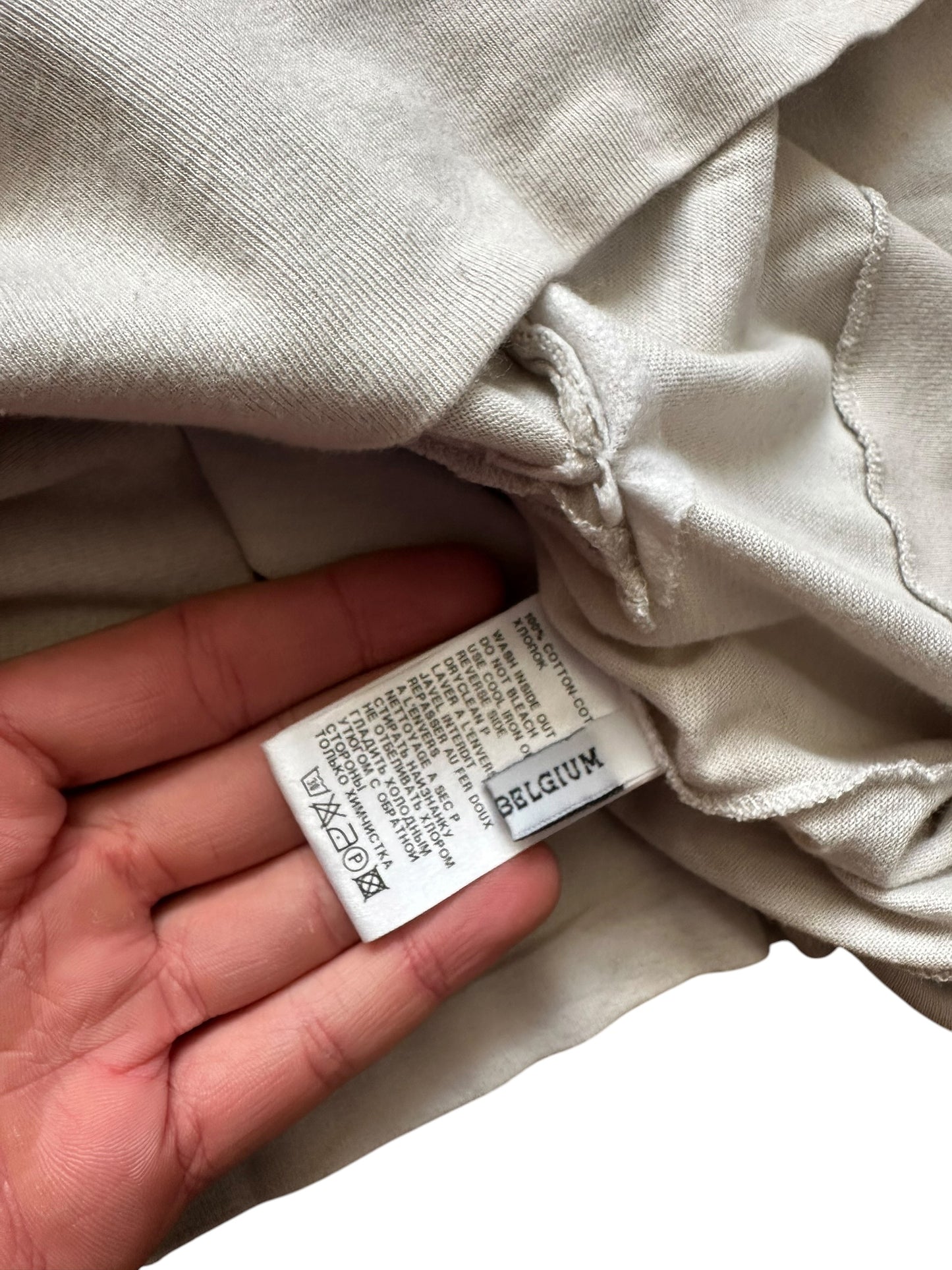 Anne Demeulemeester Henley Hoodie (S)