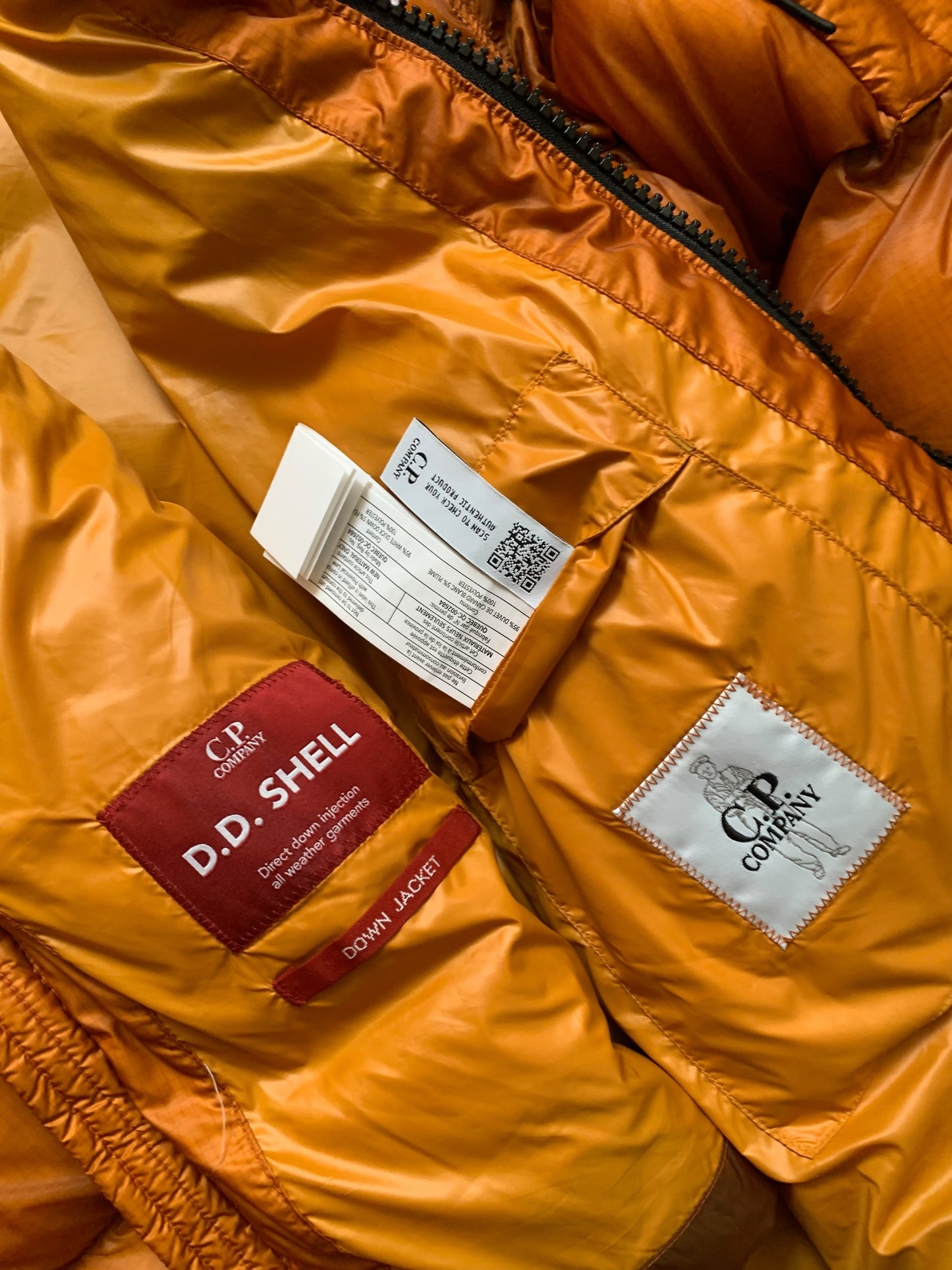CP Company DD puffer jacket (XL)