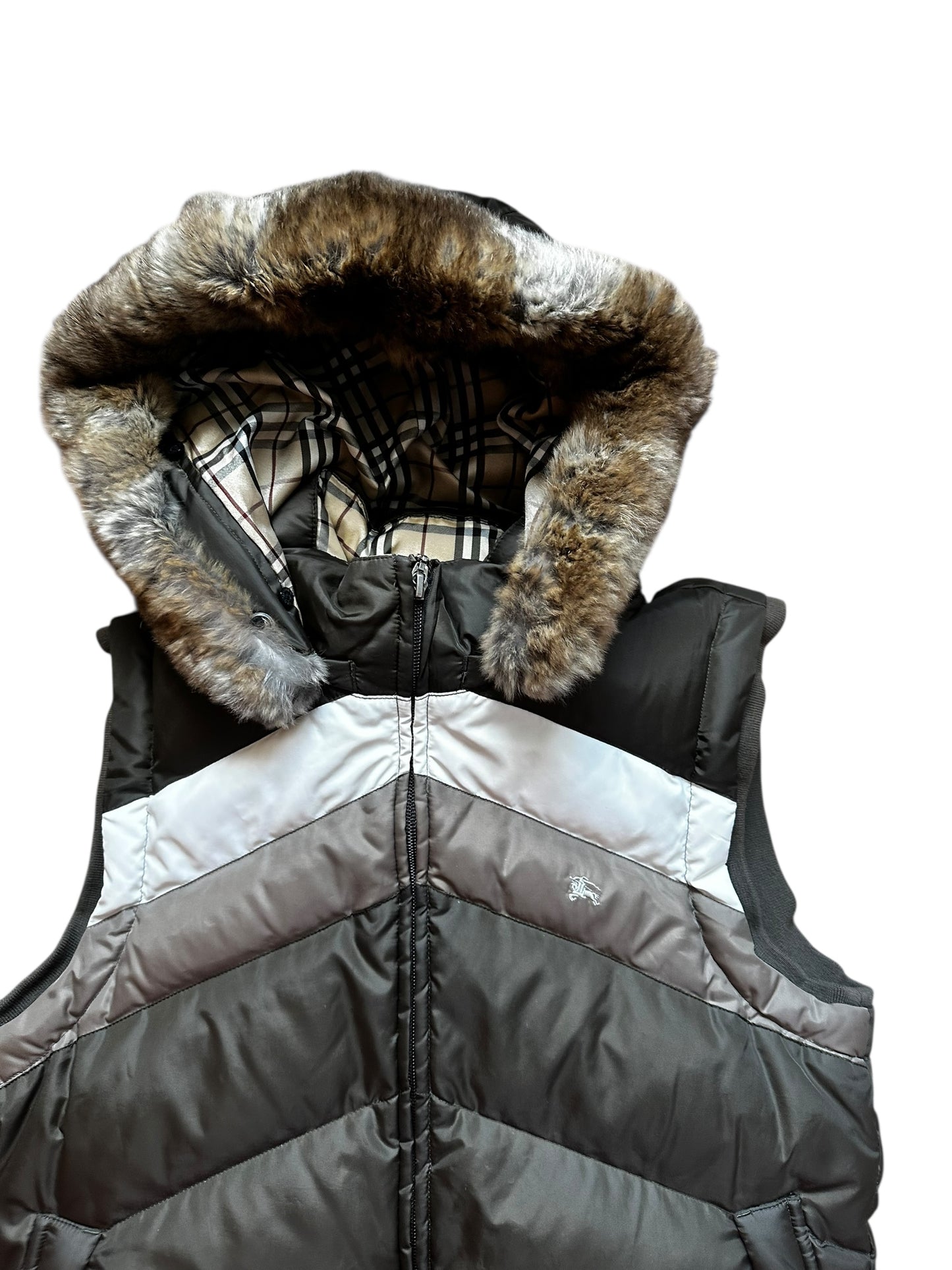 Burberry Fur Jacket (S)