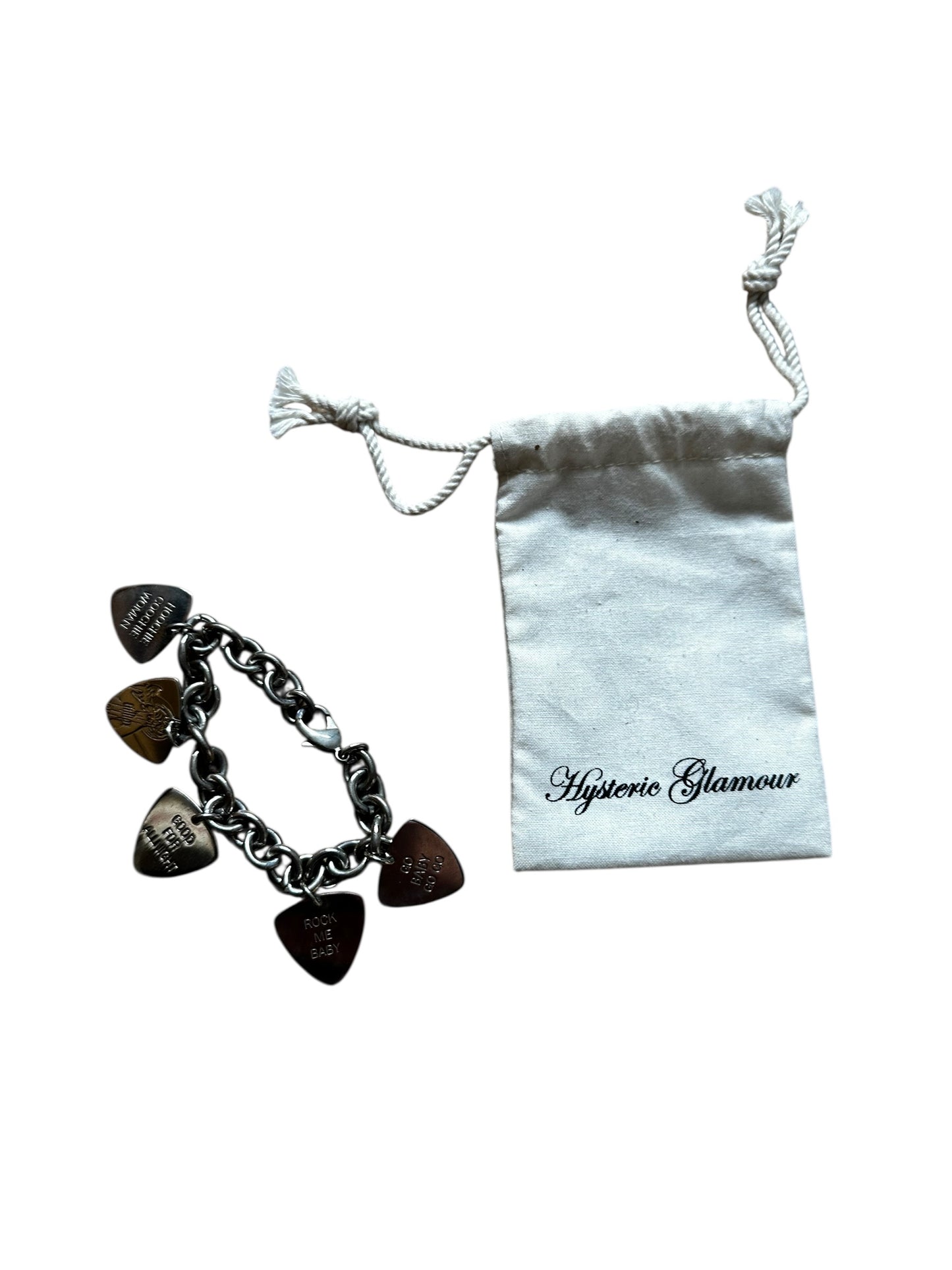 Hysteric Glamour Guitar Pick Bracelet (OS)