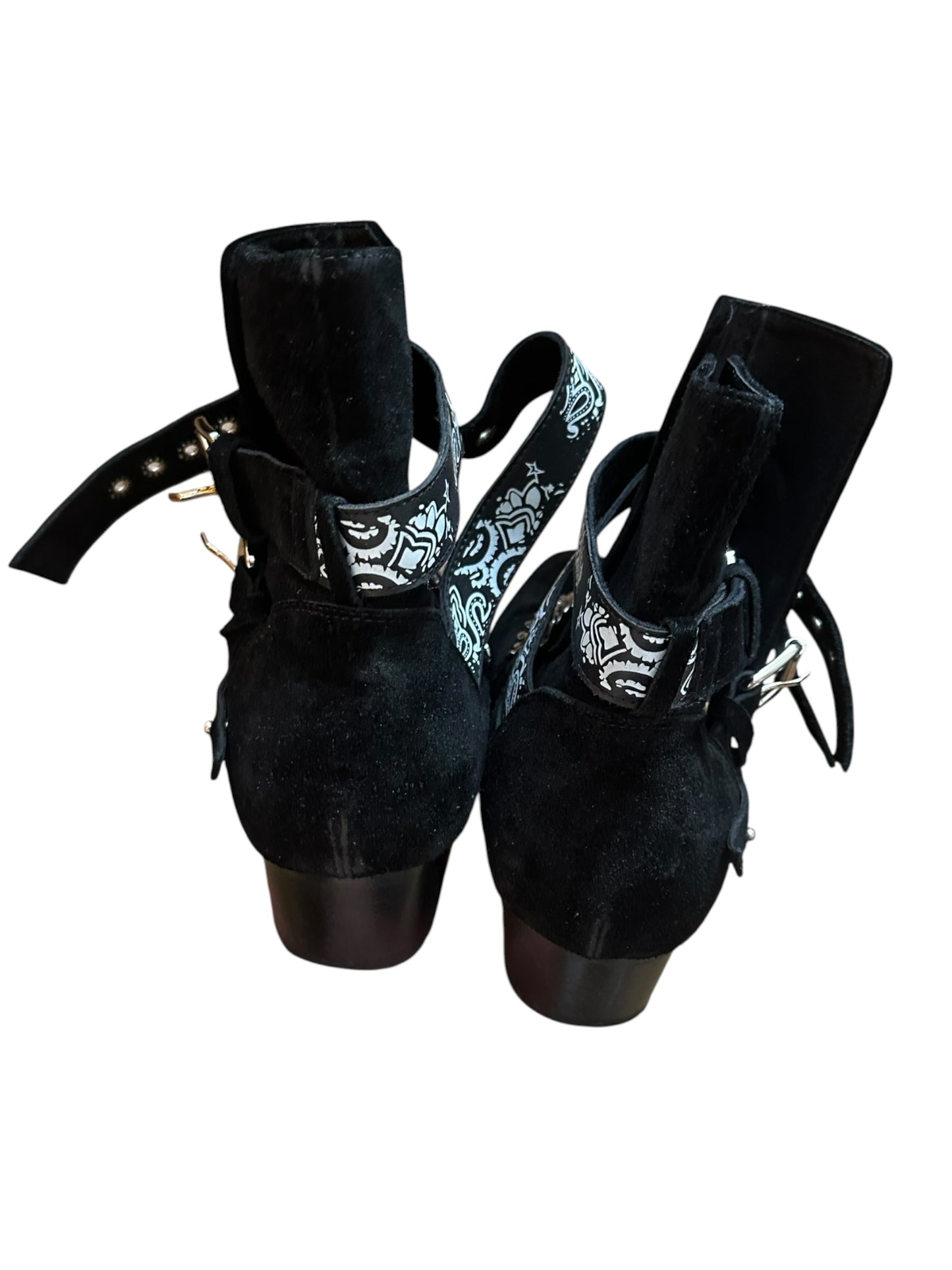 Amiri Bandana Buckle Boots (8)