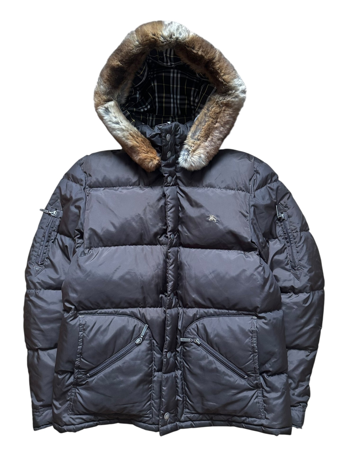 Burberry Fur Puffer (S)