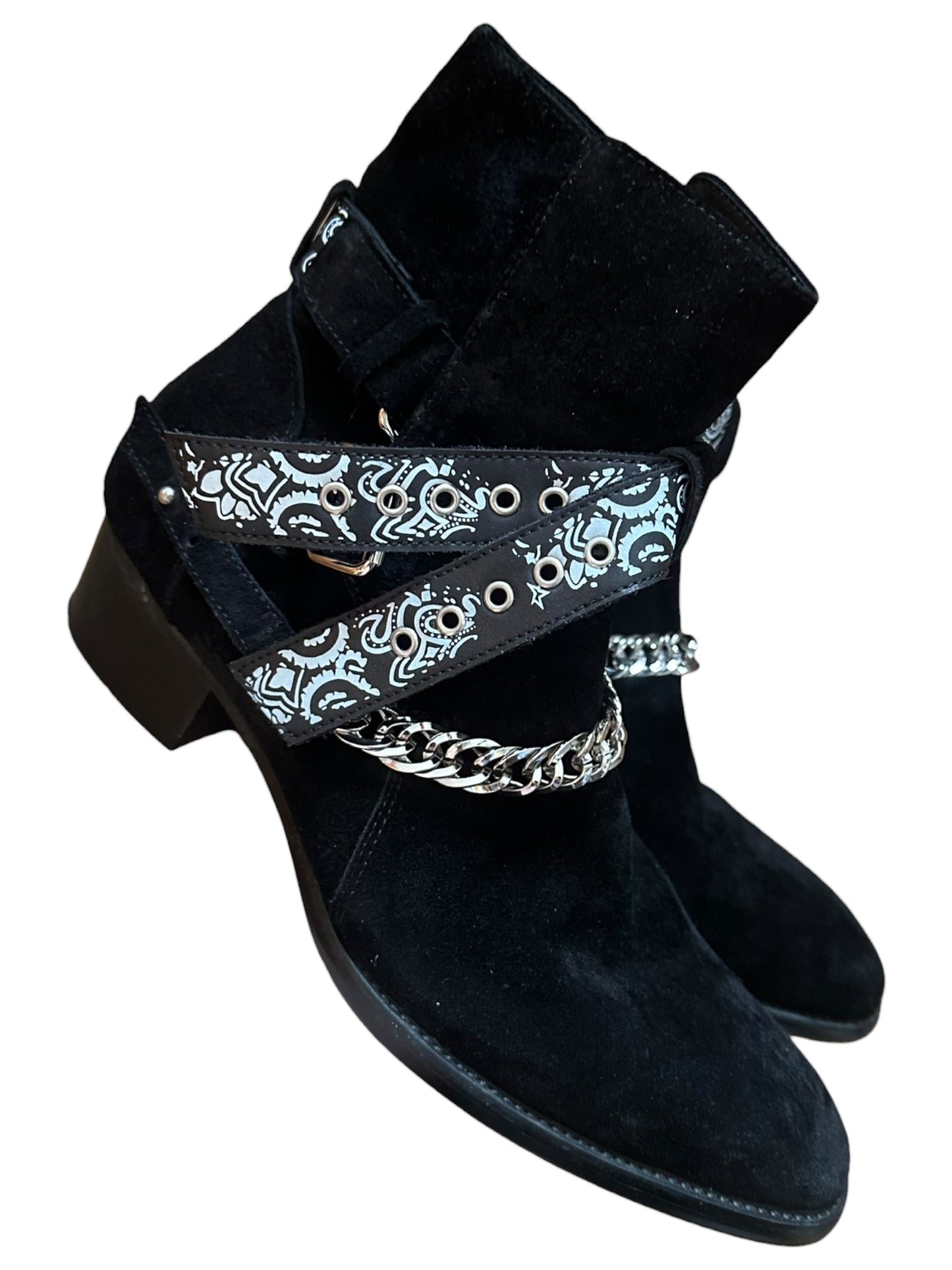Amiri Bandana Buckle Boots (8)