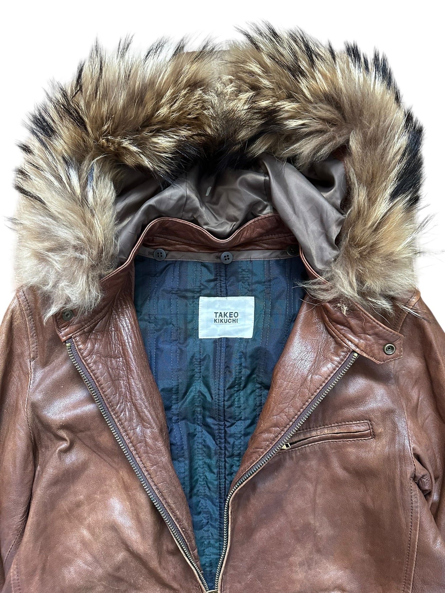 Takeo Kikuchi Fur Jacket (S)
