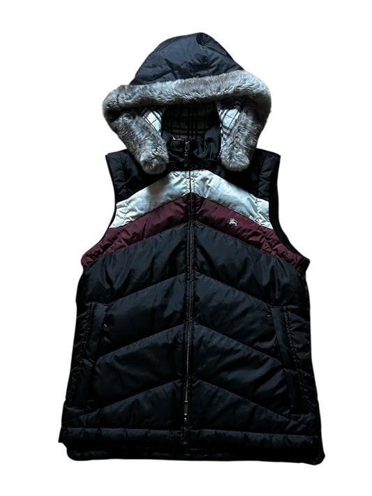 Burberry Fur Gilet (M)