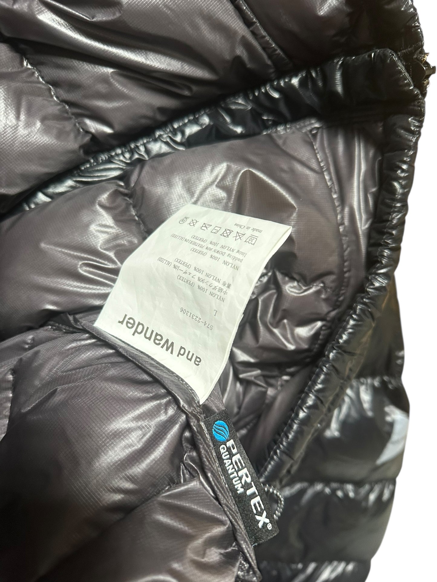 And Wander Puffer Jacket (L)