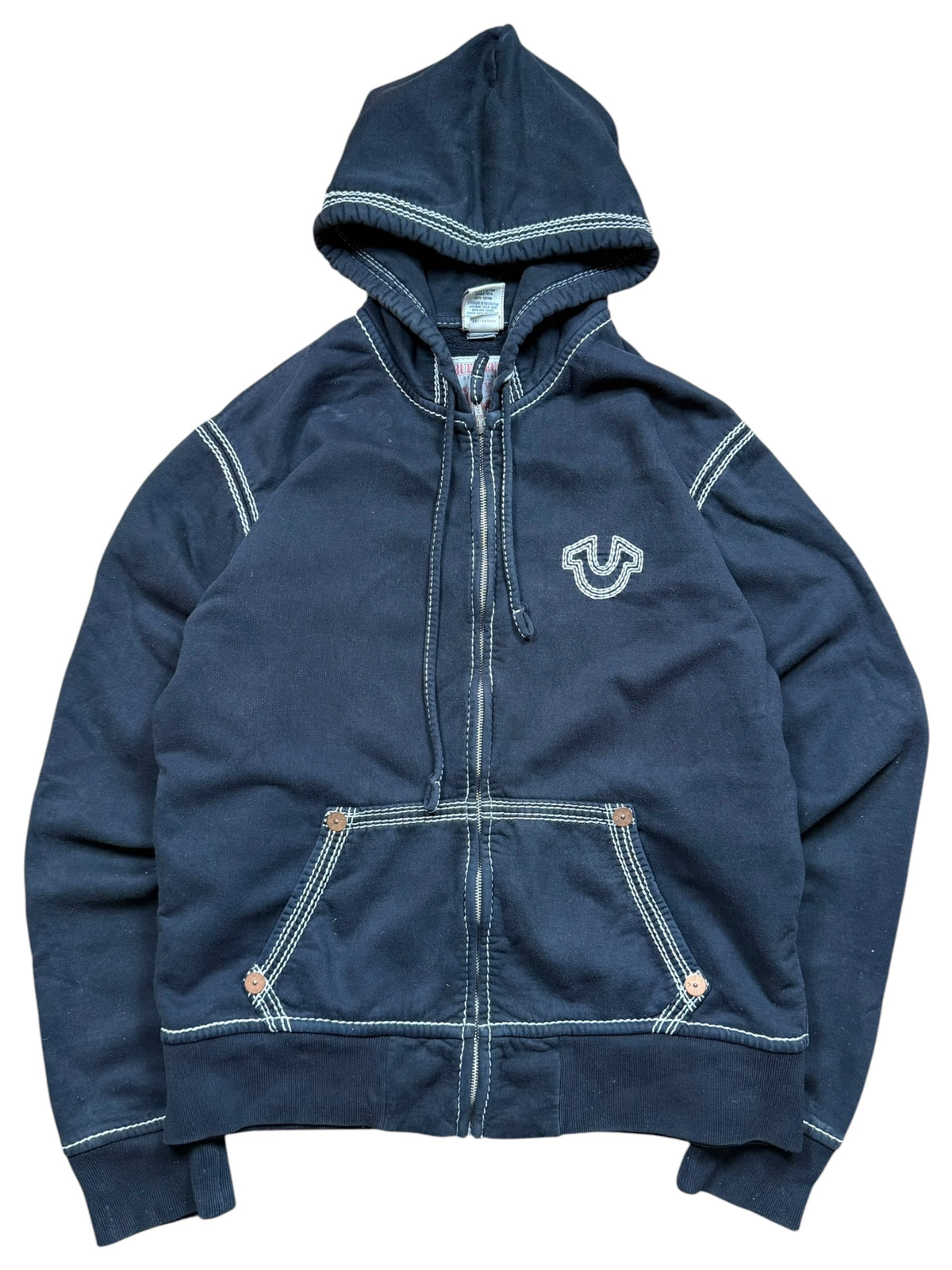 True Religion Big Stitch Hoodie (XL)