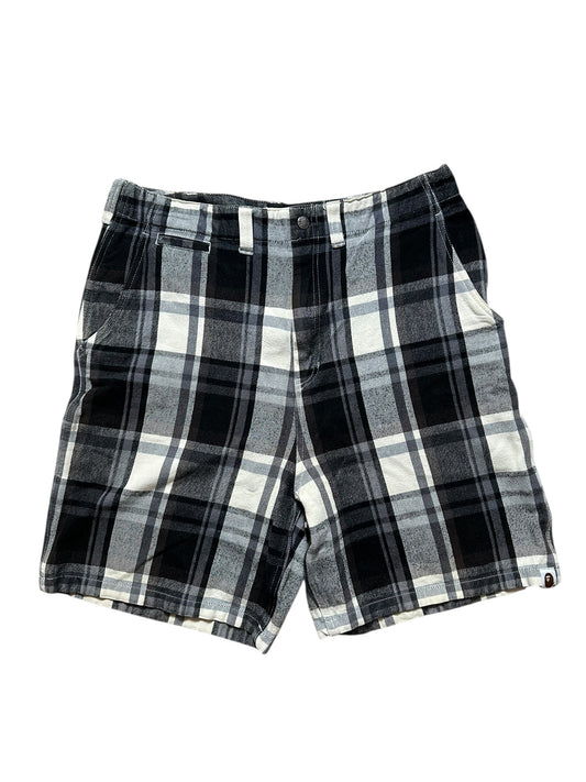 Bape Plaid Shorts (M)