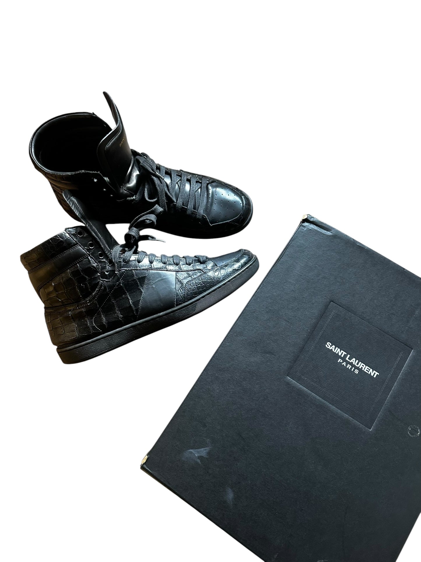 Saint Laurent Crocodile Highs (11)