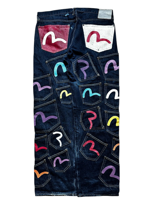 Evisu Multipocket Jeans (L)