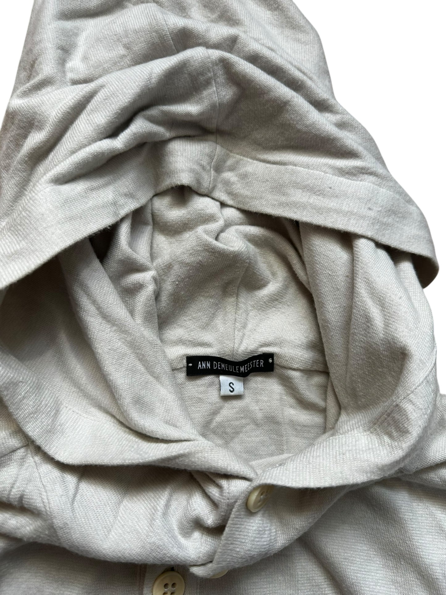 Anne Demeulemeester Henley Hoodie (S)