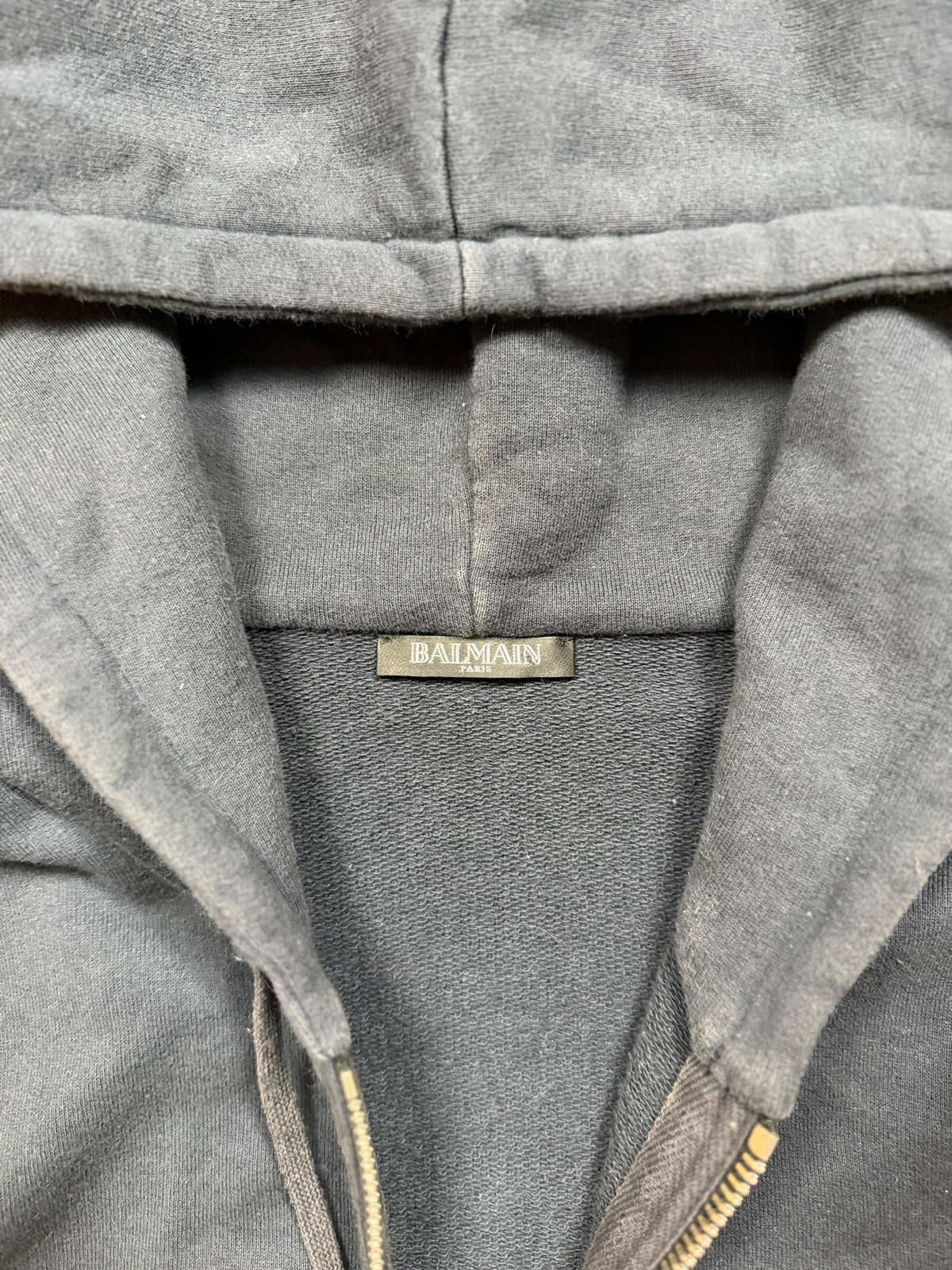Balmain Crest Hoodie (L)