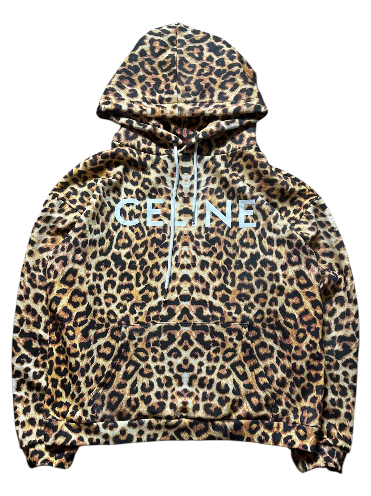 Celine Leopard Hoodie (S)