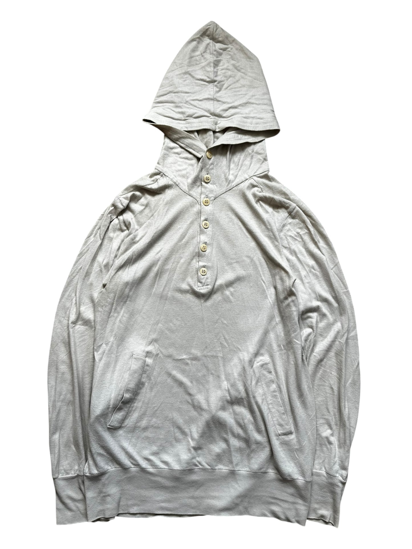 Anne Demeulemeester Henley Hoodie (S)